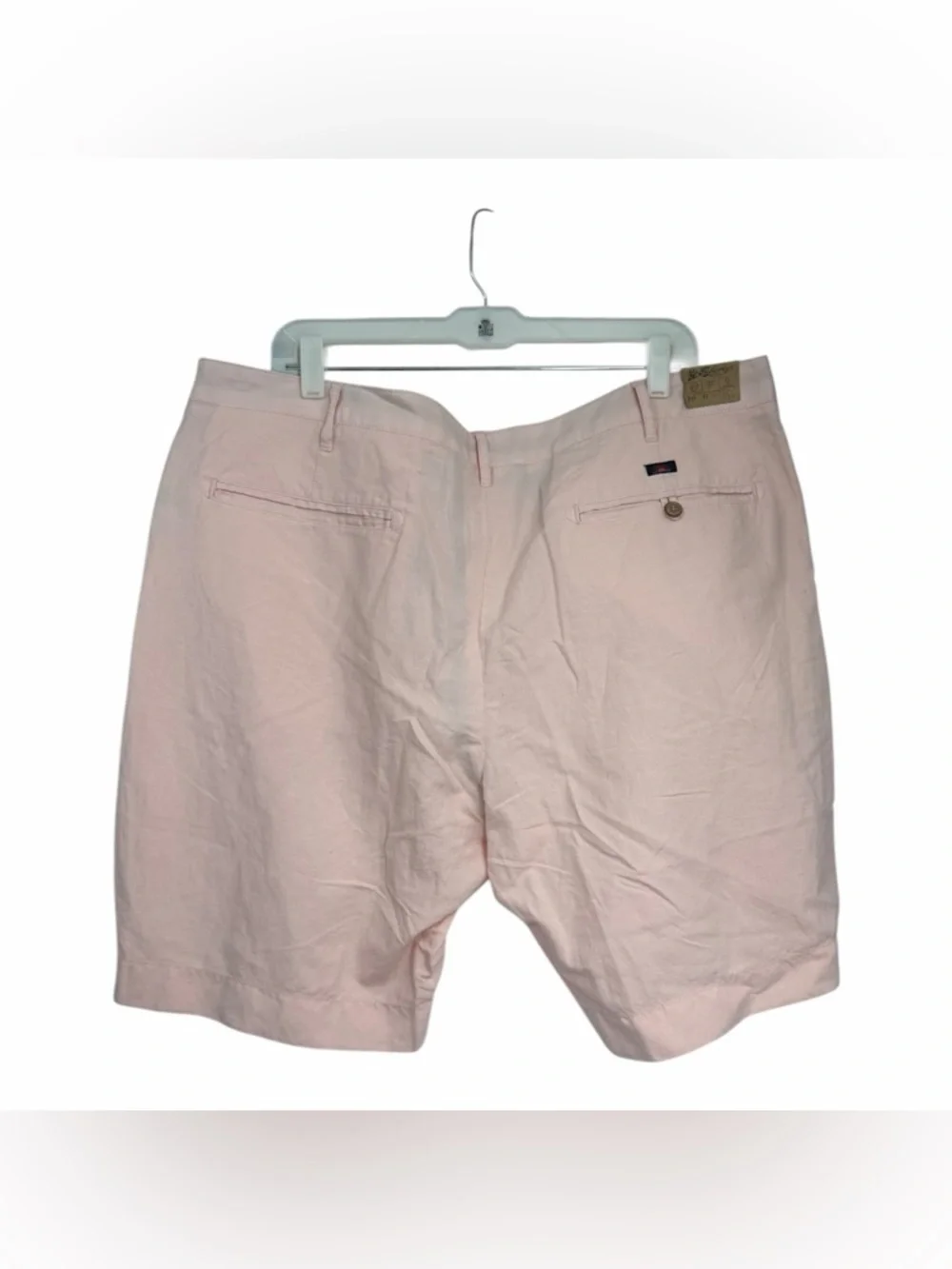 Faherty Pink Linen Blend Shorts NWT Coastal Resort Vacation Summer Style‎ SZ 40
